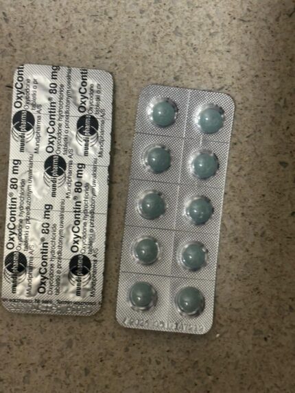 Oxy 80 MG blister Pack